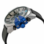 Diesel Mega Chief Chronograph Black Dial Black Nylon Strap Watch For Men - DZ4500