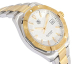 Tag Heuer Aquaracer White Dial Watch for Men - WAY1120.BB0930