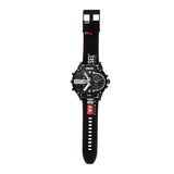 Diesel Mr. Daddy 2.0 Quartz Black Dial Black Nylon Strap Watch For Men - DZ7433