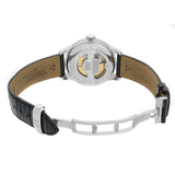 Jam Tangan Pria Tissot T Classic Le Locle Automatic Silver Dial Black Leather Strap - T41.1.423.33