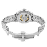 Tissot Le Locle Jam Tangan Tali Baja Perak Dial Hitam Otomatis Untuk Pria - T41.1.483.53