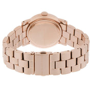 Marc Jacobs Amy Glitz Brown Dial Rose Gold Steel Strap Watch for Women - MBM3221