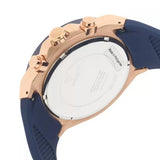 Guess Poseidon Blue Dial Blue Rubber Strap Watch for Men - GW0057G2