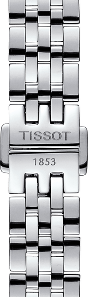 Tissot Le Locle Automatic Small Lady Black Dial Silver Steel Strap Watch For Women - T41.1.183.53