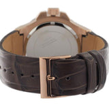 Guess Rigor Analog Brown Dial Brown Leather Strap Watch For Men - W0040G3