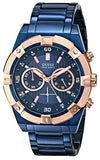 Guess Jolt Analog Blue Dial Blue Steel Strap Watch for Men - W0377G4