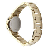 Fossil Virginia White Dial Gold Steel Strap Watch for Women - ES3283