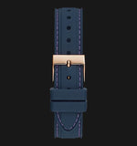 Guess Cosmic Multifunction Blue Dial Blue Silicone Strap Watch For Women - GW0466L2