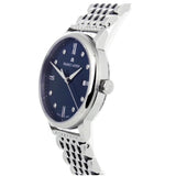 Maurice Lacroix Eliros Diamonds Blue Dial Silver Steel Strap Watch For Women - EL1094-SS002-450-1