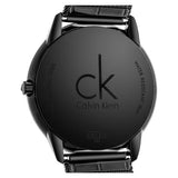 Calvin Klein Minimal Black Dial Black Mesh Bracelet Watch for Women - K3M224X1