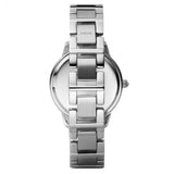 Fossil Jesse White Dial Silver Steel Strap Watch for Women - ES2362