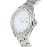 Tag Heuer Formula 1 Diamonds Mother of Pearl White Dial Silver Steel Strap Watch for Women - WBJ141A.BA0664