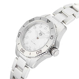 Tag Heuer Aquaracer Professional 200 Quartz Diamond Mother of Pearl Dial Silver Steel Strap Watch for Women - WBP1416.BA0622