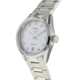 Tag Heuer Carrera Diamonds Mother of Pearl Dial Silver Steel Strap Watch for Women - WBN2412.BA0621