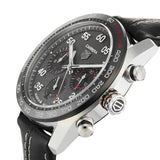 Tag Heuer Carrera Porsche Chronograph Special Edition Black Dial Black Leather Strap Watch for Men - CBN2A1F.FC6492