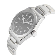 Tudor Black Bay Automatic Black Dial Silver Steel Strap Watch for Men - M79540-0001