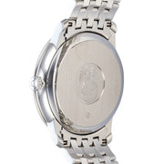 Omega De Ville Prestige Co-Axial Rhodium Silver Dial Silver Steel Strap Watch for Men - 424.10.40.20.02.001