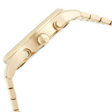 Hugo Boss Associate Chronograph Blue Dial Gold Steel Strap Watch for Men - 1513841