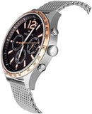 Tommy Hilfiger Gavin Chronograph Quartz Grey Dial Silver Mesh Bracelet Watch for Men - 1791466