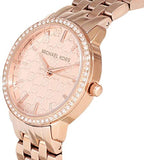 Michael Kors Argyle Quartz Rose Gold Dial Rose Gold Steel Strap Watch For Women - MK3156