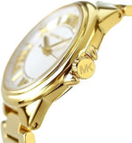 Michael Kors Camille Quartz White Dial Gold Steel Strap Watch For Women - MK7255