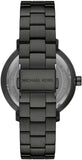 Michael Kors Blake Three-Hand Black Dial Black Steel Strap Watch for Men - MK9135