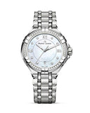 Maurice Lacroix Aikon White Mother of Pearl Dial Silver Steel Strap Watch for Women - A11006-SD502-170-1