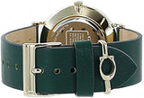 Coach Perry Green Dial Green Leather Strap Watch for Women - 14503383-C