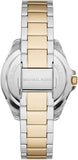 Michael Kors Kacie Three Hand Silver Dial Two Tone Steel Strap Watch for Women - MK6931