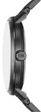 Michael Kors Blake Three-Hand Black Dial Black Steel Strap Watch for Men - MK9135