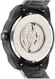 Fossil Bronson Automatic Skeleton Black Dial Black Steel Strap Watch for Men - ME3256