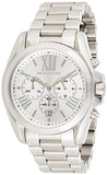 Michael Kors Bradshaw Silver Dial Silver Steel Strap Watch for Men - MK5535