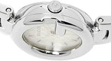 Gucci Guccissima Quartz White Dial Silver Steel Strap Watch For Women - YA134511