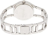 Calvin Klein Class White Dial Silver Steel Strap Watch for Women - K6R23126