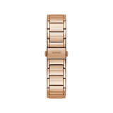 Guess Fusion Chronograph Rose Gold Dial Rose Gold Steel Strap Watch for Women - GW0552L3