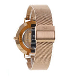 Daniel Wellington Petite Rose Gold Dial Rose Gold Mesh Bracelet Watch For Women - DW00100471