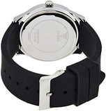 Guess G-Twist Quartz Black Dial Black Silicone Strap Watch For Men  - W0911L8