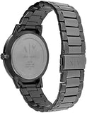 Armani Exchange Cayde Analog Grey Dial Grey Steel Strap Watch For Men  - AX2722