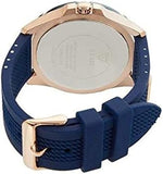 Guess Delta Blue Dial Blue Silicone Strap Watch for Men - GW0051G3