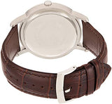 Emporio Armani Renato Quartz Black Dial Brown Leather Strap Watch For Men - AR11187