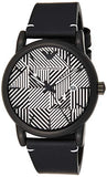 Emporio Armani Luigi Quartz White Dial Black Rubber Strap Watch For Men - AR11136