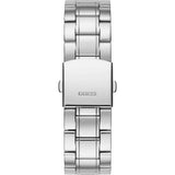 Guess Hendrix Silver Dial Silver Steel Strap Watch for Men - GW0066G1