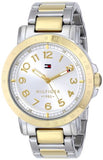 Tommy Hilfiger Damen Silver Dial Two Tone Steel Strap Watch for Women - 1781398