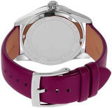 Michael Kors Lexington Quartz Fuchsia Dial Fuchsia Leather Strap Watch For Women - MK4749