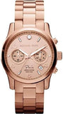 Michael Kors Paris Limited Edition Rose Gold Dial Steel Strap Watch for Women - MK5716