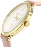 Michael Kors Portia Quartz White Dial Pink Leather Strap Watch For Women - MK2659