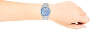Versace V-Urban Light Blue Dial Silver Steel Strap Watch for Men - VELQ00419
