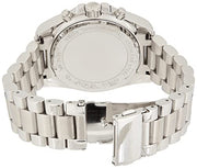 Michael Kors Bradshaw Chronograph Silver Dial Silver Steel Strap Watch for Men - MK5535