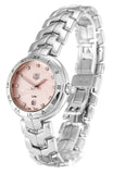 Tag Heuer Link Diamonds Pink Dial Silver Steel Strap Watch for Women - WAT1415.BA0954