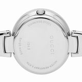 Gucci Guccissima Brown Dial Silver Steel Strap Watch For Women - YA134302